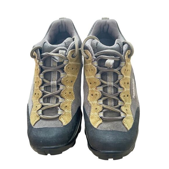 Zamberlan Olive Green Grey Suede Lace Up Hiking Trail Sneakers - Picture 11 of 11